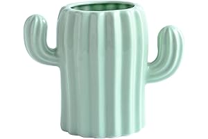 Zenith Ceramic Pencil Holder: Vibrant Desk Decor for Kids and Offices