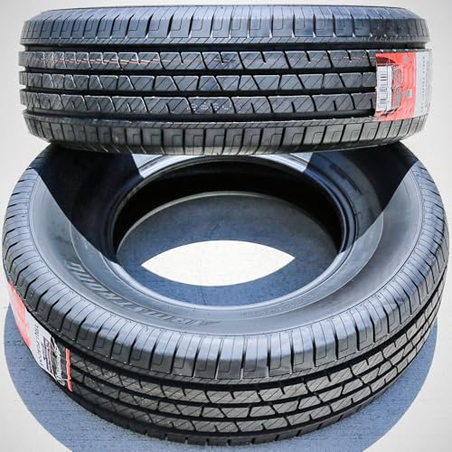Set of 2 (TWO) Armstrong Tru-Trac HT All-Season Highway Light Truck Radial Tires-LT235/80R17 235/80/17 235/80-17 120/117R Load Range E LRE 10-Ply BSW Black Side Wall
