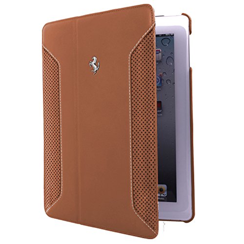 Ferrari iPad Air Étui Folio Camel : Évitez les rayures d'écran