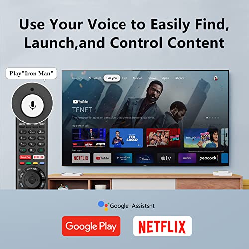 Voice Replacement Remote For Sony-Tv-Remote，For Sony-Tvs And Sony-Bravia-Tvs，For All Sony 4K Uhd Led Lcd Hd Smart Tvs #TOP3