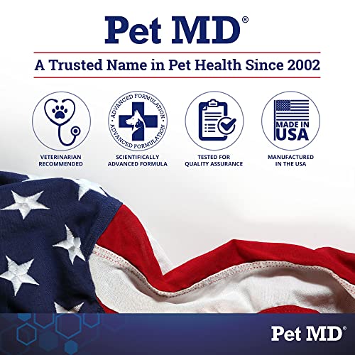 image for Pet MD Veterinary Tris Flush Cat & Dog Ear Cleaner - and Infection Tre