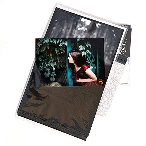 5 X 7 Photo Albums Pack Of 3 With Black Pockets, Each Photo Album Holds Up To 48 5X7 Photos. Flexible, Removable Covers Come In Random, Assorted Patterns And Colors. #TOP2
