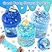 6 Pack Slimes, Blue Slime Kit, Butter Cloud Slime for Boys Girls Ages 8-12,Toys for Girls and Boys, Slime Party Favors Goodie Bag Stuffers, 4 5 6 7 8 9 10 Year Old Girl Birthday Gift Cute Stuff