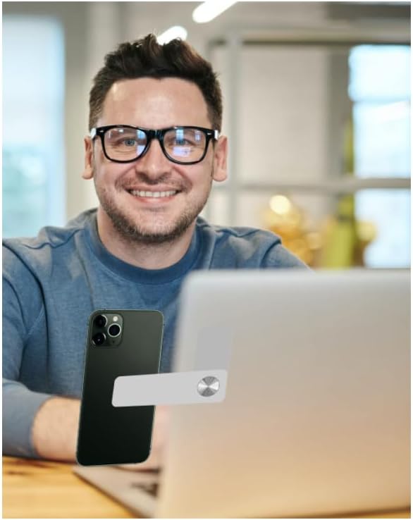 Clip plegable de plástico para portátil, soporte para teléfono portátil, soporte de expansión magnética, soporte de expansión para computadora,