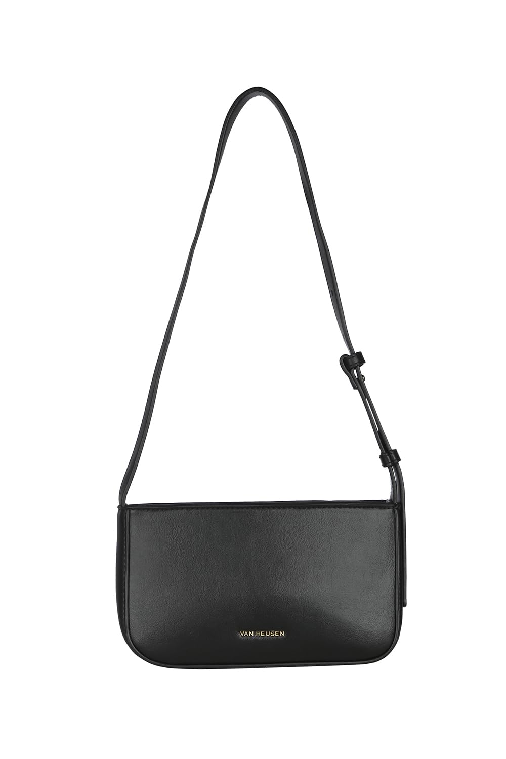 women black solid casual sling bag
