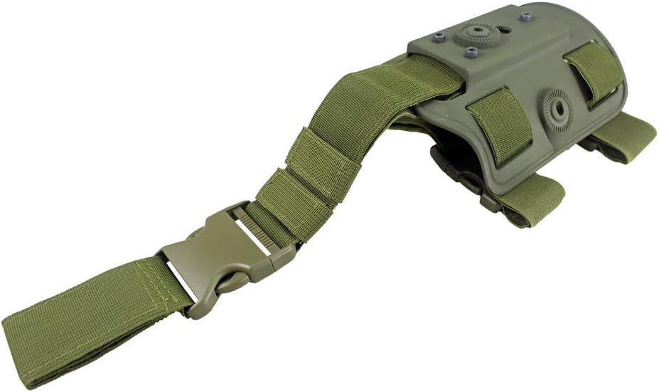 Tactical Drop Leg Holster Platform Holster Polymer Holster Panel Adapter Adapter Accessori per Pistola (3 Colori opzionali)