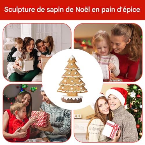 Arbre de Noël en résine compact pour petits espaces : décorez dortoir et bureau facilement - 5