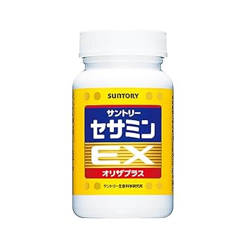 サントリー - サントリー セサミンEX オリザプラス 270粒 4本セット 楽天市場】セサミンEX 270粒(約3ヶ月分) サントリー公式 オリザ