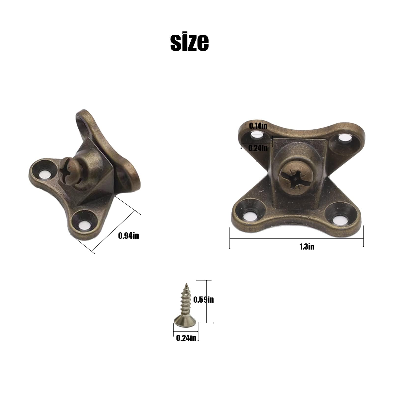 Soporte de esquina extraíble en forma de mariposa, soporte de conector alternativo al soporte de esquina en forma de L en ángulo recto, proceso de galvanoplastia, soportes de metal para madera