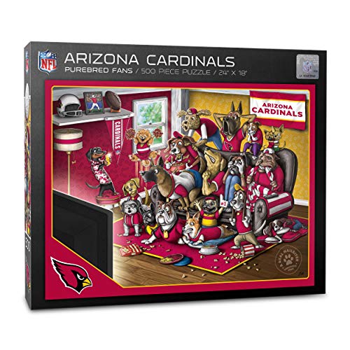 Image of YouTheFan NFL Purebred Fans 500pc Puzzle - A Real Nailbiter