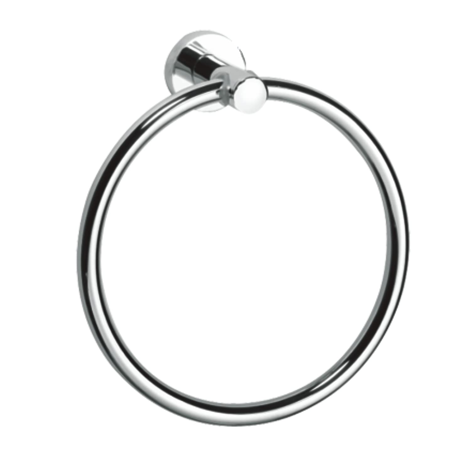 Showerdrape Modernity Towel Ring - Polished Chrome - Stainless Steel - Silver