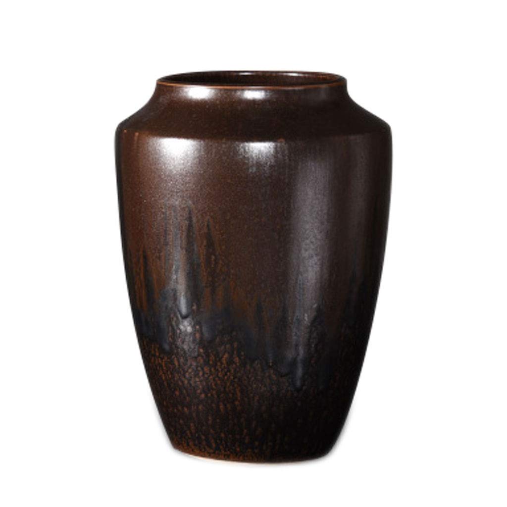 Céramique fleur vase de comptoir style poterie rétro haut de gamme