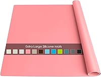 Vista 32 de Tapetes de silicona de grado alimenticio para encimera de cocina, tapete protector de encimera, resistente al calor, tapete para freidora de aire