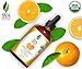 SVA Orange Essential Oil – 4 Fl Oz – 100% Natural Orange Oil - for Diffuser, Hair Care, Face, Skin Care, Aromatherapy, Scalp and Body Massage, Soap and Candle Making - with Dropper