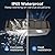 CINOTON 60W LED Canopy Lights UL Listed, 100-277V Commercial Canopy Lights Outdoor IP65 Waterproof, 5600LM for Gas Station Garage Warehouse Shop Carport Industrial, 9.5"x9.5" 5000K Daylight 1 Pack