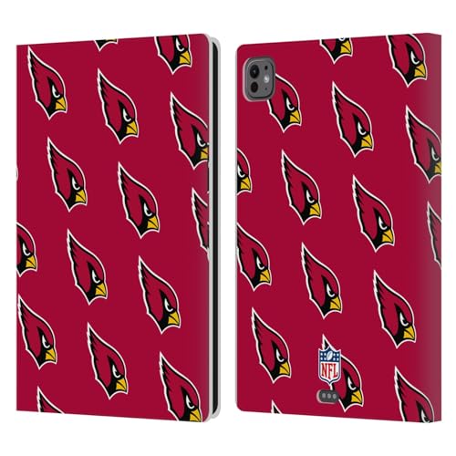 Étui iPad Pro 11 M4 NFL Arizona Cardinals : housse portefeuille en cuir Head Case