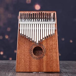 CHENTAOMAYAN 17 Key Kalimba Single Board Mahonie Duim Piano Mbira Mini Toetsenbord Instrumenten met Complete Accessoires…