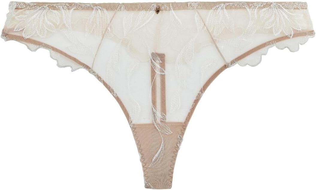 Amazon.com: Aubade 女款Season of Love Tanga, 白色(透明