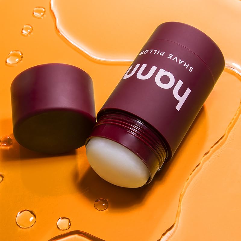 HANNI Shave Pillow, Shaving Gel for Women and Men, Hair Removal Products for Pubic, Body Hair or Legs, In-Shower/Waterless Razor, Travel Friendly Skin Care Moisturizer, Women's Grooming, 3 oz - Image 6