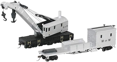 Bachmann Trenes - Grúa de vapor de 250 toneladas y licitación de pluma - MANTENIMIENTO DE CAMINO -Escala HO