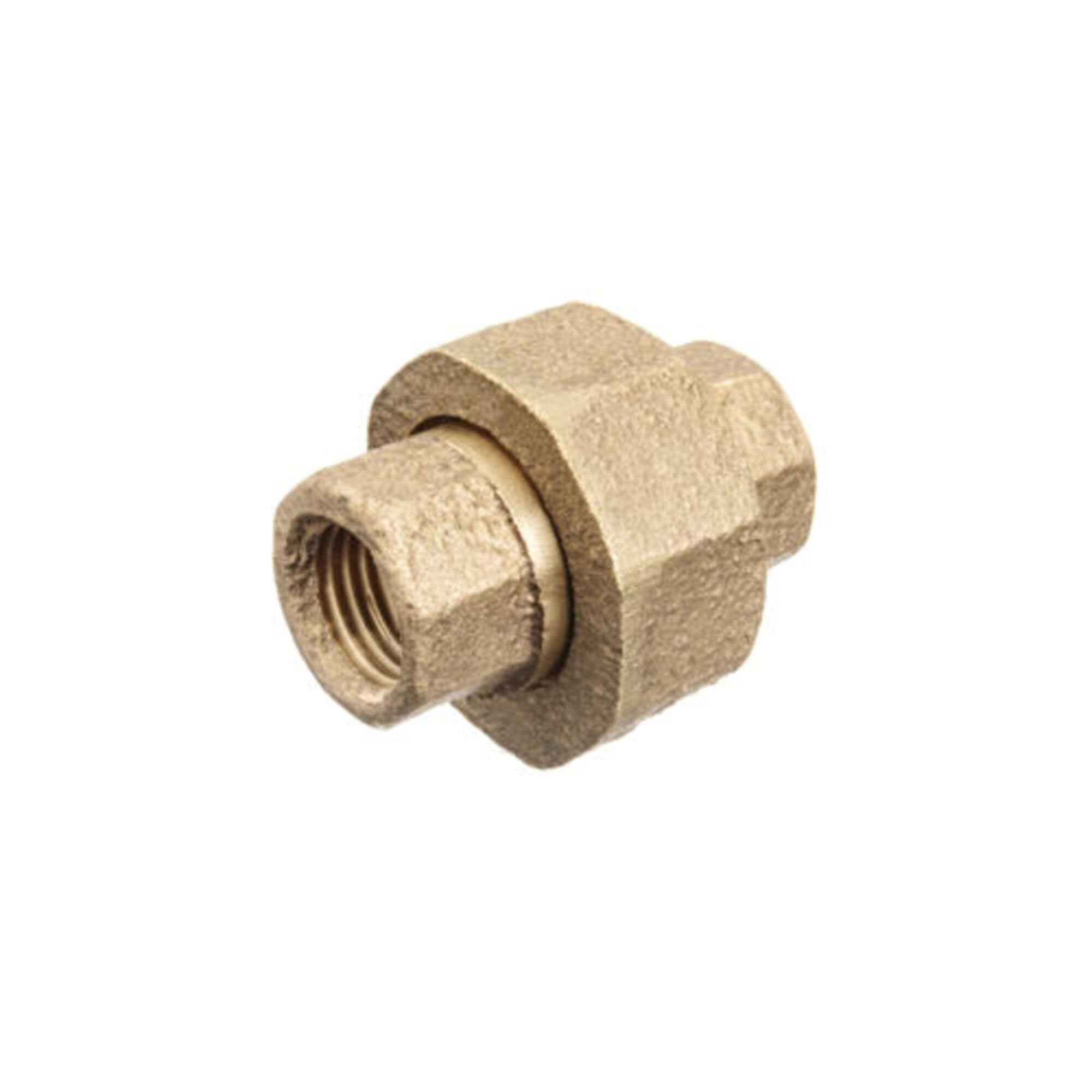 USA SEALING ZUSA-PF-10213 Brass Class 125 Pipe Fittings, Union Straight, 1