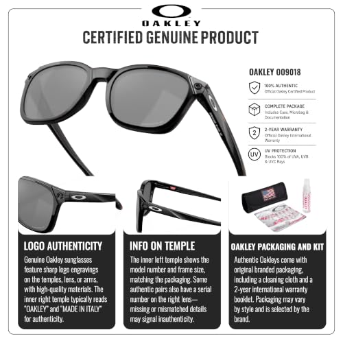 Image of Oakley OJECTOR OO9018 Rectangle Shape Sunglasses With Official Eyewear Kit