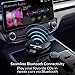 Coby CD Player Portable Bluetooth CD Player for Car, Headphones, FM, AUX, MP3 Anti-Skip CD Player for Home, Compact Discman, Rechargeable, Lightweight