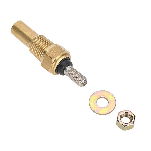 Sensor de temperatura del refrigerante, temperatura de agua/aceite temperatura 1/8 NPT transmisor emisor eléctrico sensor de temperatura de la