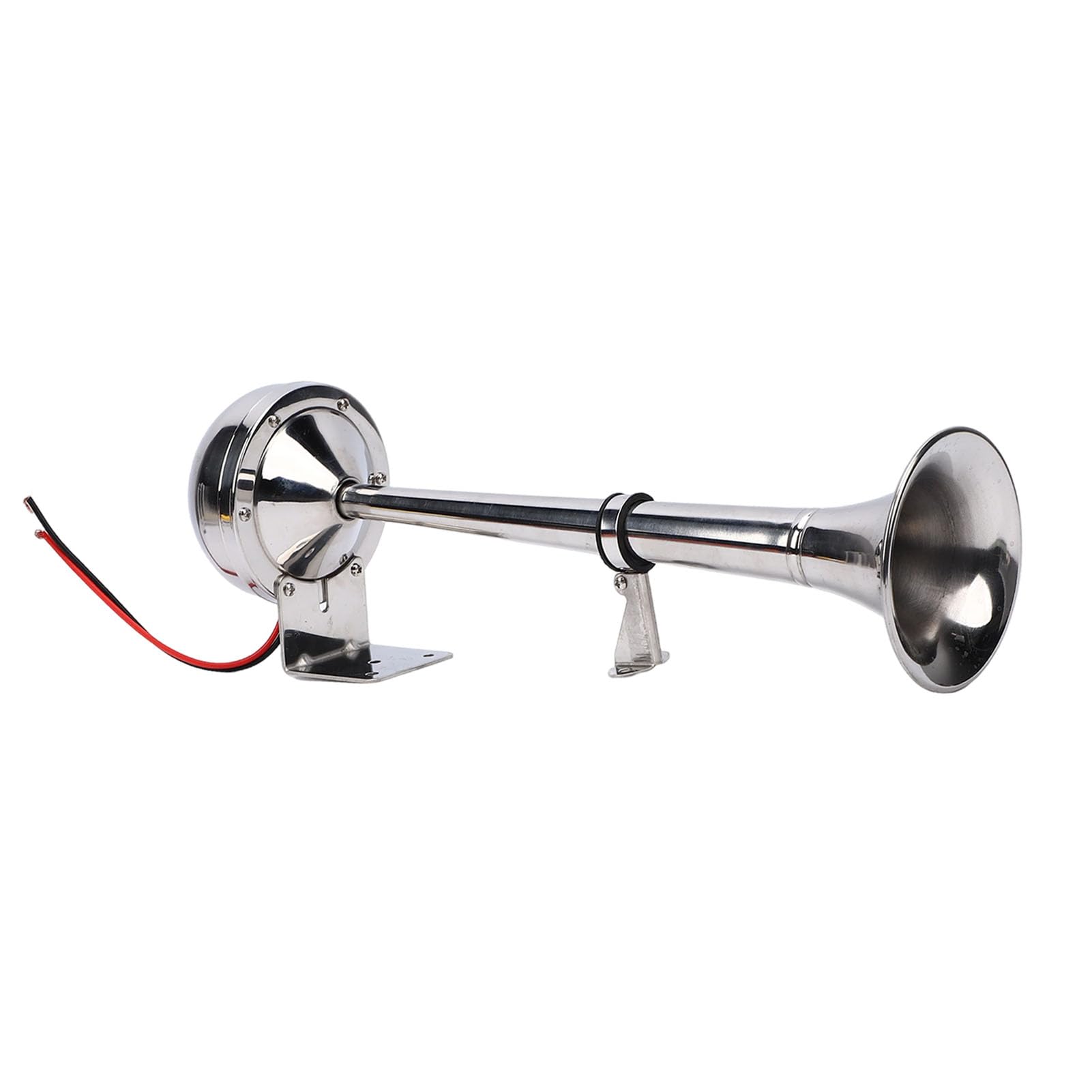 GOWENIC Tromba per Barche Marine in Acciaio Inossidabile 12V Tromba Elettrica Ad Alto Volume da 125 DB per
