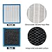 6040C Cabin Air Filter CF11183 with Nutshell Activated Carbon Compatible with Jeep Grand Cherokee 2011-2021 Dodge Duranco 2011-2023, Grand Cherokee WK 2022.