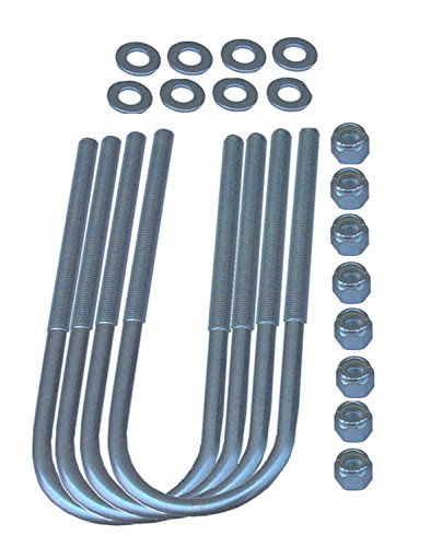 Rubicon Express RE2435 Front U-Bolt Kit for Jeep CJ