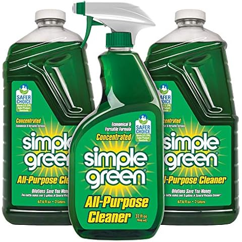 Simple Green AllPurpose Cleaner Spray and Refill, Green, 3 Piece Set, Original, 1 Count Cover
