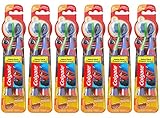 Colgate Kids Soft Toothbrush with Suction Cup, Blaze Value Pack - 2 Count (6 Pack)