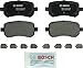 BOSCH BP1021 QuietCast Premium Semi-Metallic Disc Brake Pad Set - Compatible With Select Ford Freestar; Mercury Monterey; REAR