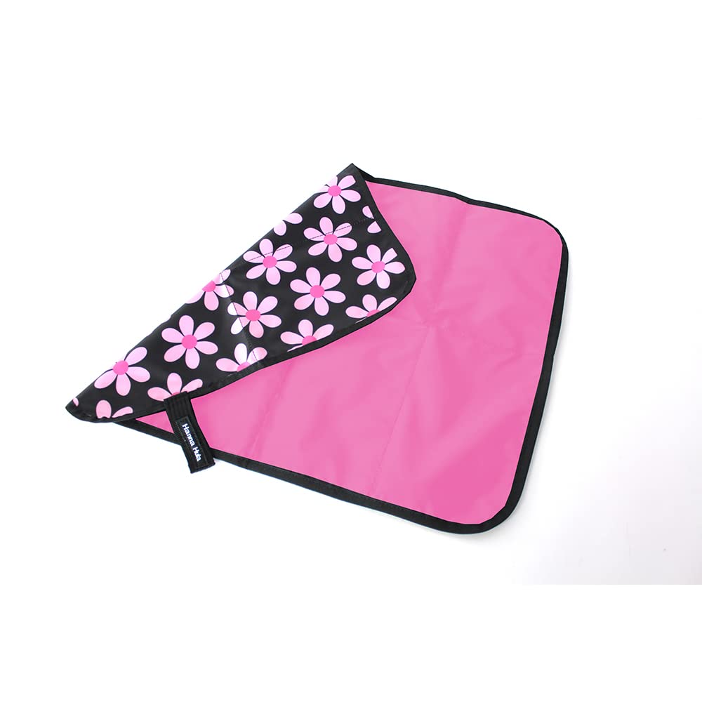 Amazon | Hanna Hula ペット カフェマット/レトロフラワーピンク