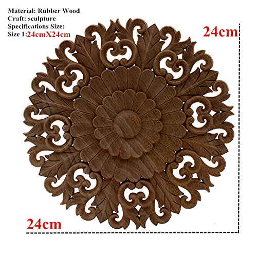 Bûche de bois en tranche 24cm de haute qualité décorative