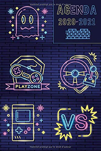 Agenda 2020  2021 Agenda Semainier 20202021  Planificateur Hebdomadaire Personnel Scolaire Ou Professionnel  Geek G 
