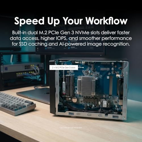 High Capacity 8 bay NAS storage system Bundle product image