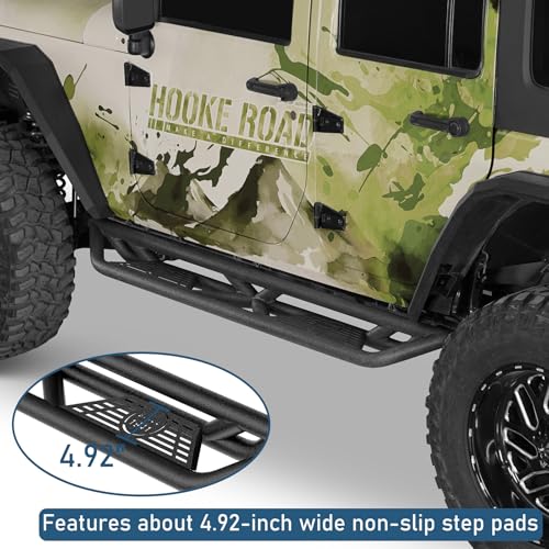 Estribos laterales para Jeep Wrangler JK 2007-2018 miniatura 3