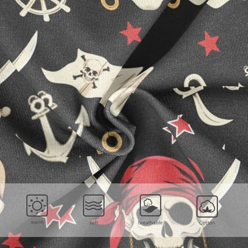 Pigsaly Boys' Underwear Halloween Green Skulls Boys Briefs Green Skeleton Toddler Underwear 3T3