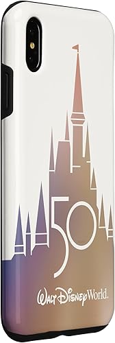 Vista 27 de Funda para iPhone 14 Pro Max Disney Walt Disney World 50 aniversario Castle