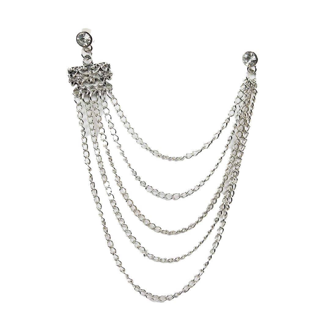 Kavove Stellar Studs Silver Colour Brooch (B0CVL826C2) Amazon Price History, Amazon Price Tracker