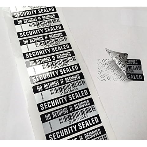 Tamper Proof No Returns If Removed Label Warranty Void Stickers Security Seal (30) Cover