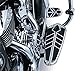 Kuryakyn 5654 Motorcycle Foot Control: Spear Brake Pedal Pad for 2014-19 Indian Motorcycles, Chrome