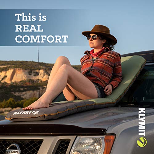 Klymit-Klymaloft-Lofted-Inflatable-Sleeping-Pad-for-Camping-with-Memory-Foam-Ultra-Thick-Hiking-and-Backpacking-Air-Bed-5-Inch-Thick-Regular-Green