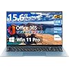 SGIN Computadora portátil de 15.6 pulgadas, Windows 11 Laptops con 16 GB de RAM 1024 GB SSD, Celeron N5100, Office 365, WiFi 6, IPS FHD, visualización de 180°, batería de 53.2 Wh, HDMI, ventilador de