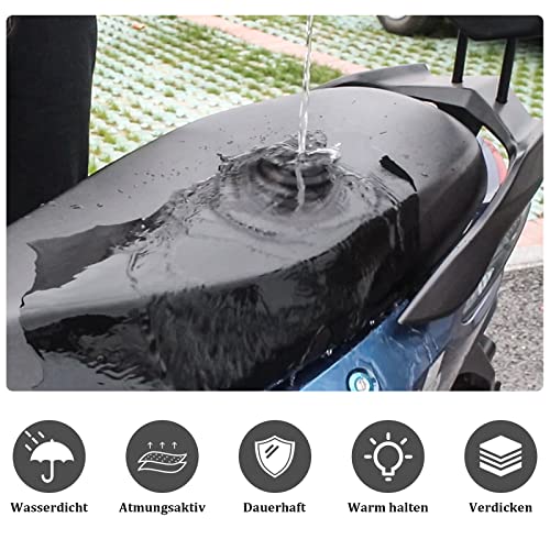 Set di 2 Coprisella per Moto, con rivestimento