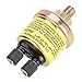 Oil Pressure Sensor, Universal 1/8 NPT Car Replacement Engine Oil Pressure Sensor for Aftermarket Gauge