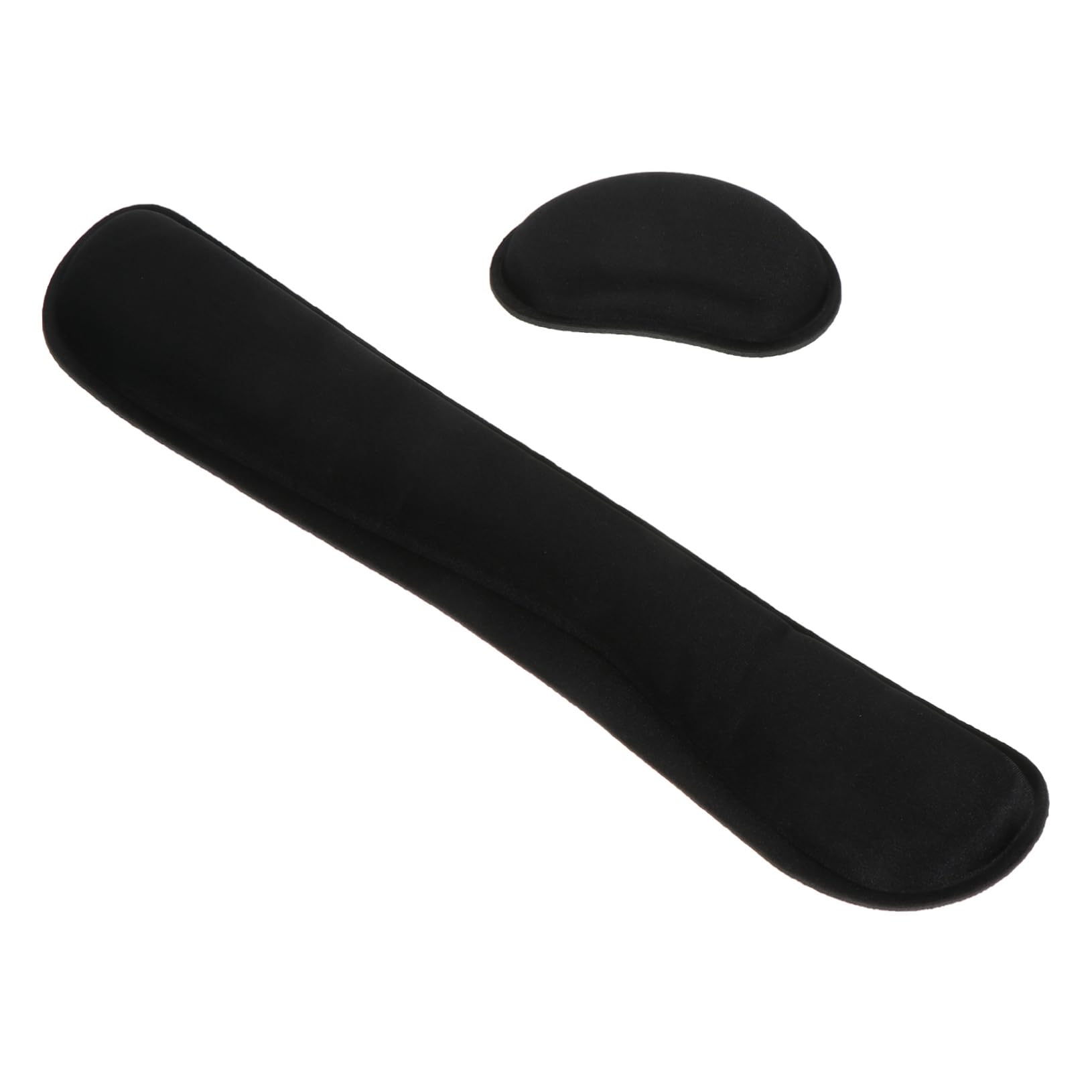 SHINEOFI 3 Set Di Poggiapolsi Ergonomici Per Tastiera in Memory Foam Per Polso E Mano Comodi Cuscini Accessori Per Ufficio