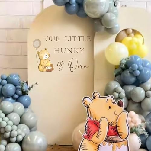 Vinilo decorativo Our Little Hunny para primer cumpleaños miniatura 6